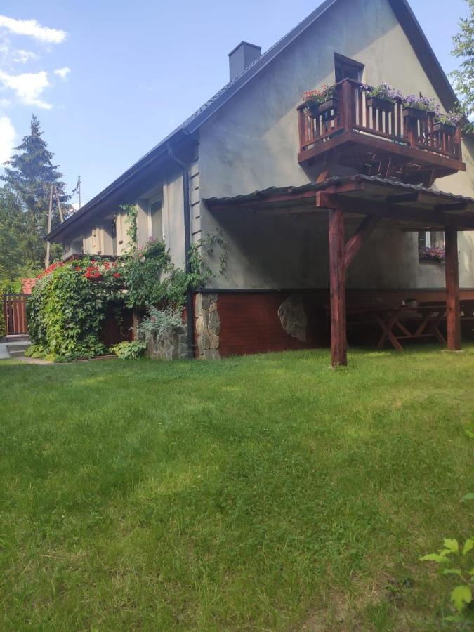 Dom Nad Jeziorem Strazym Zbiczno Exterior foto